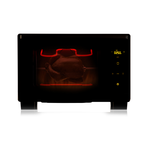 智能烤箱220V额定电压、25L容积
