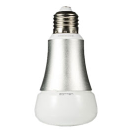 智能灯泡(白）专利LED集成光源，RGBW四色分色设计