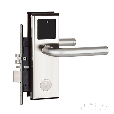 无线门锁刷卡锁密码锁直板银色不锈钢材质LMS-B1 065A