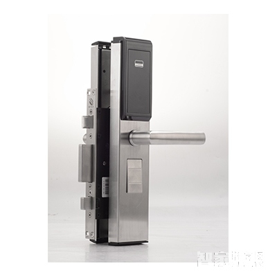 无线门锁刷卡锁直板银色不锈钢材质LFS-BG5
