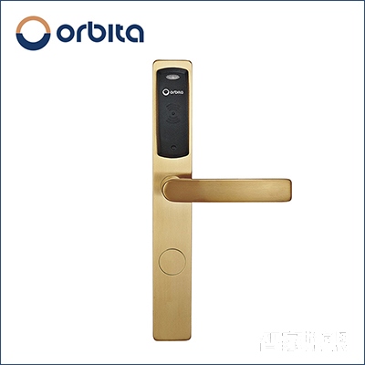 orbita欧比特智能锁酒店智能门锁刷卡锁304不锈钢直板