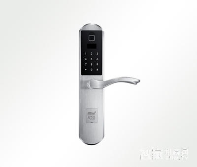 智家人智薄系列指纹锁密码锁刷卡锁银色DS01主图