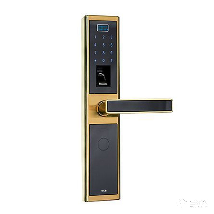 酒店公寓指纹密码锁 写字楼办公室智能门锁K-1389