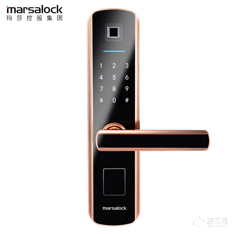 室内房门指纹锁 智能电子密码锁MSLK-1