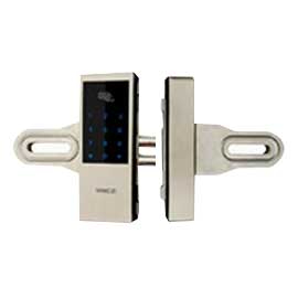 手机APP智能玻璃门锁 办公感应刷卡锁YZ-ZMS1C