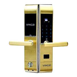 锌合金指纹密码锁 多功能家用智能锁YZ-ZMS1B