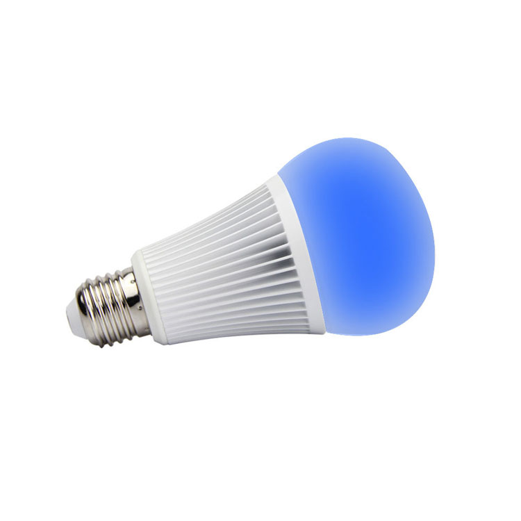 无线wifi遥控led球泡灯 无极可调光变色RGB智能灯泡E27