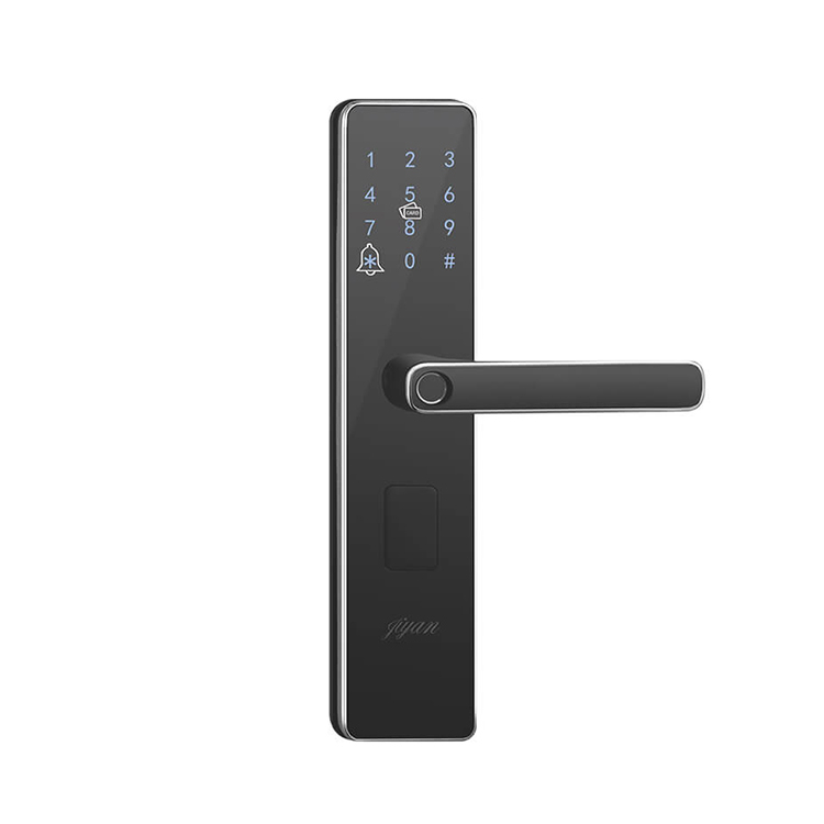 C级锁芯智能指纹锁 家用入户门 语音提示808T-2 