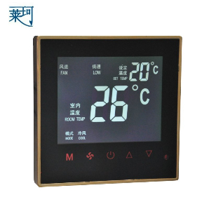 莱珂中央空调触屏液晶温控器 智控温度控制器