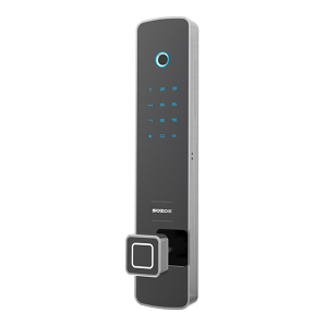 sozos索众全新推拉设计全自动智能锁 电子指纹密码锁