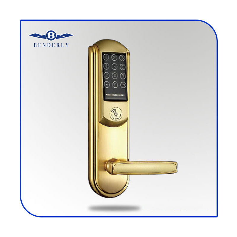 宾利电子密码锁 家用防盗门智能锁 办公室密码锁