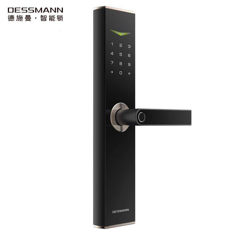 德施曼V6智能指纹锁 智能电子门锁