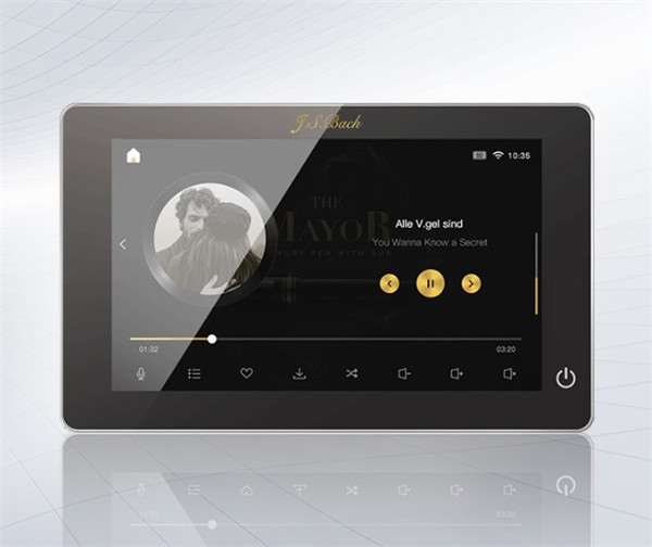 圣巴赫S810丨7寸一体式智能背景音乐系统