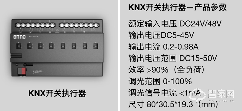 意诺KNX开关执行器 开关控制模块