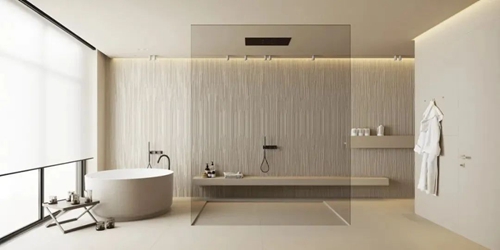 捷德韦尔卫浴室灯光方案，减少空间压抑感