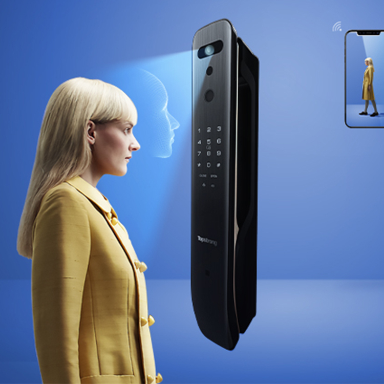 顶固智能锁顶固智能锁T9系列 3D结构光人脸识别智能锁
